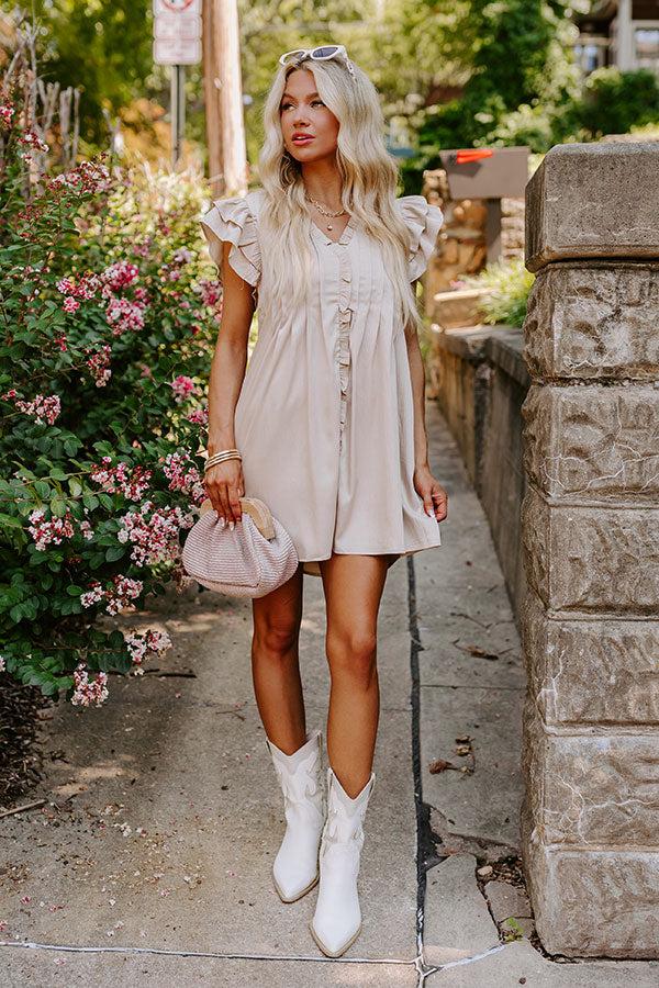 Cue The Chic Satin Mini Dress Product Image