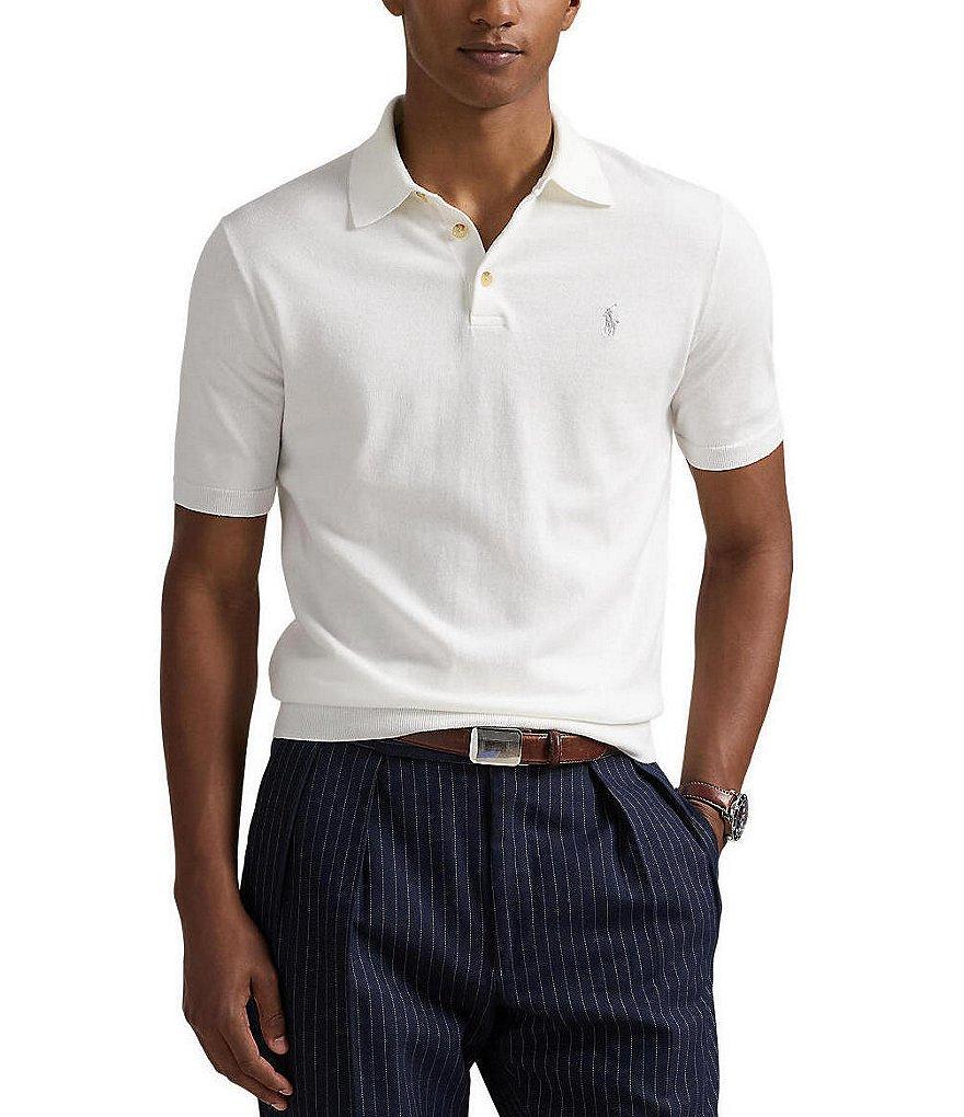 Polo Ralph Lauren Short Sleeve Polo Sweater Product Image