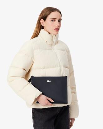 Anna Coated Piqué Canvas Pouch Product Image