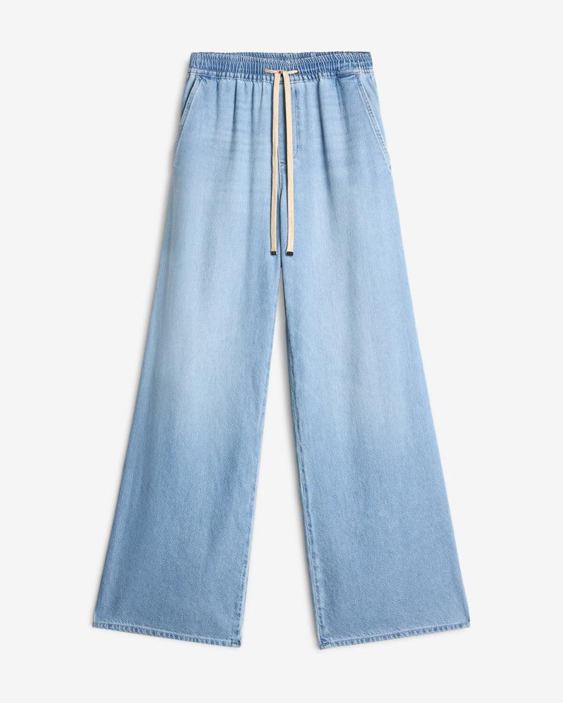 Weightless Denim Wide Leg Pant Product Image