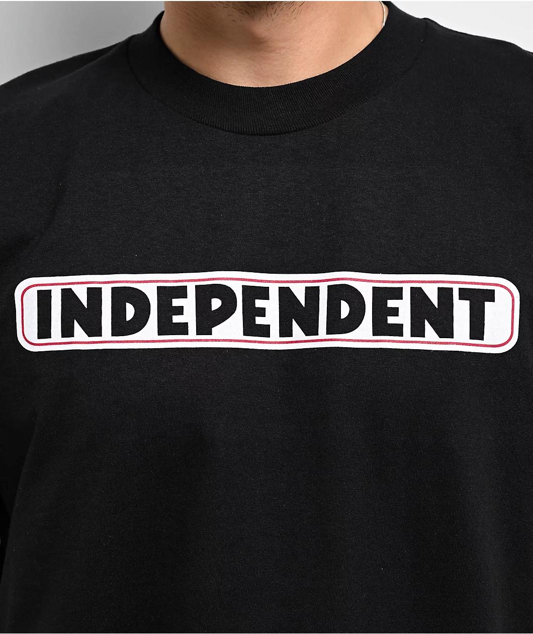 Independent Bar Logo Black T-Shirt Product Image