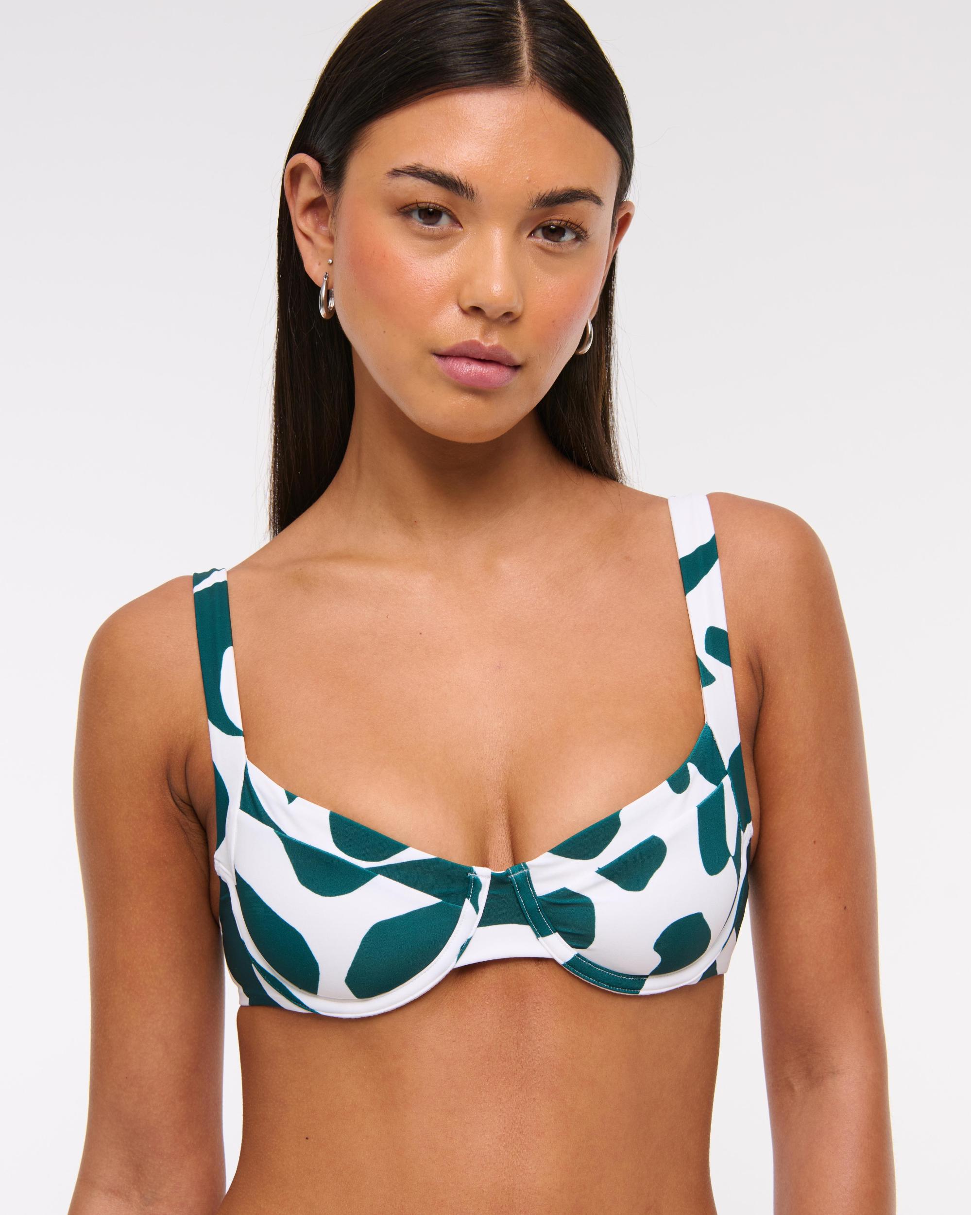 Wide Strap Underwire Bikini Top Product Image