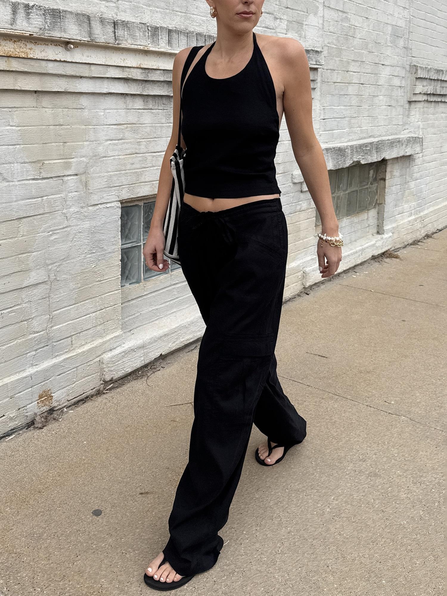 Paradise Mid Rise Straight Leg Cargo Pant Product Image