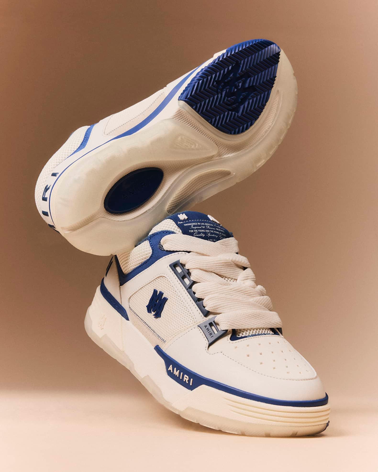 Men's MA-1 Leather & Mesh Low-Top Sneakers Product Image