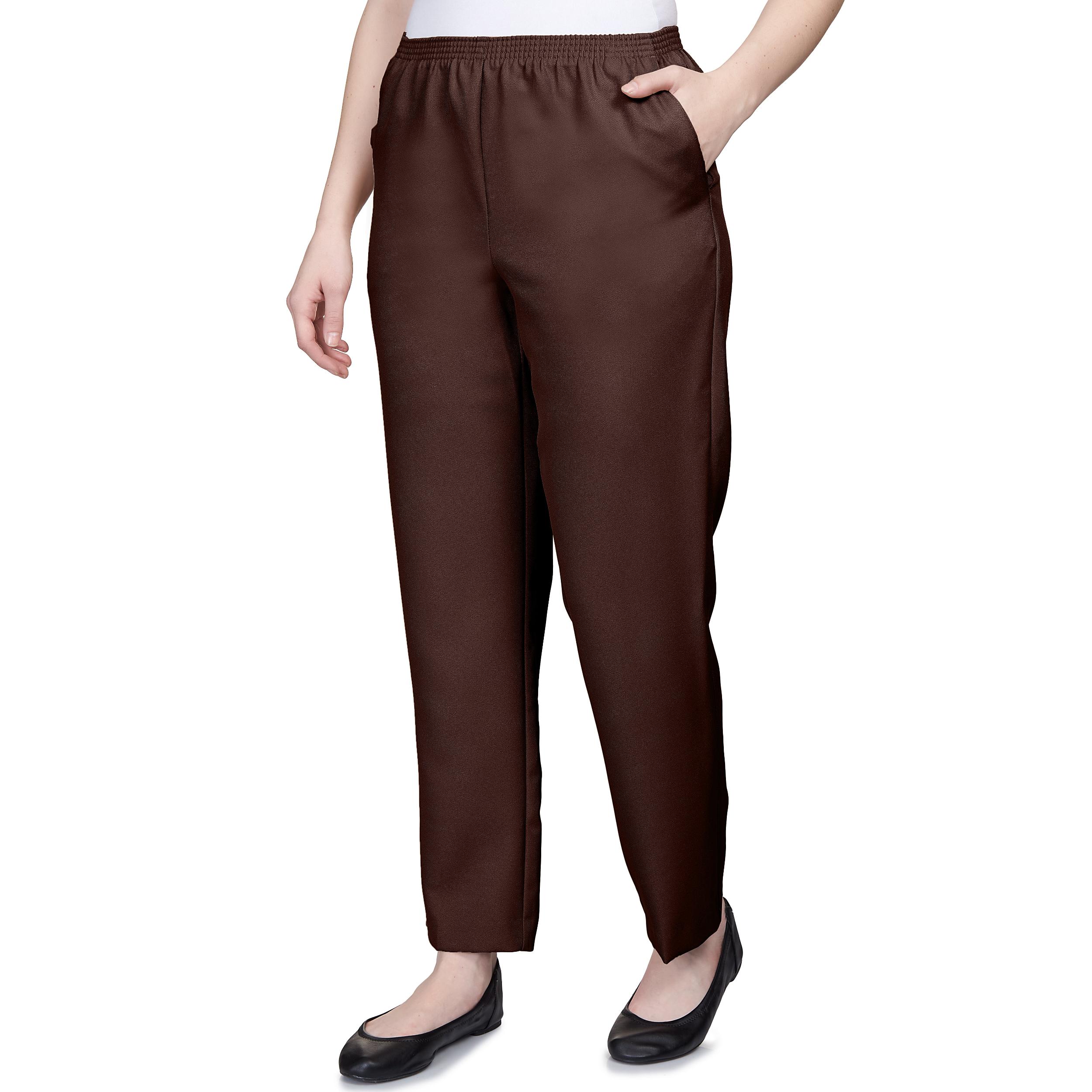 Alfred Dunner Classic Proportioned Pant Average Length Product Image