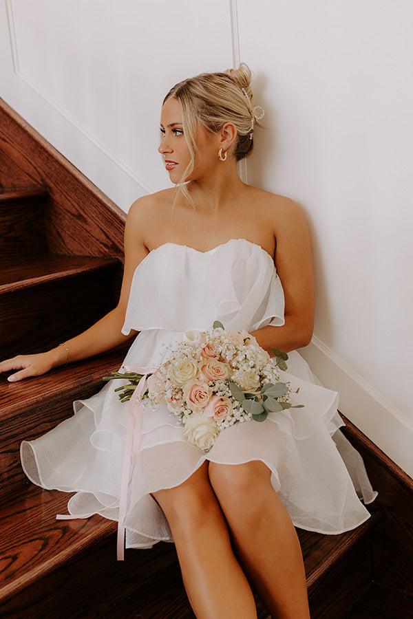 Heart Skips A Beat Tiered Mini Dress Product Image