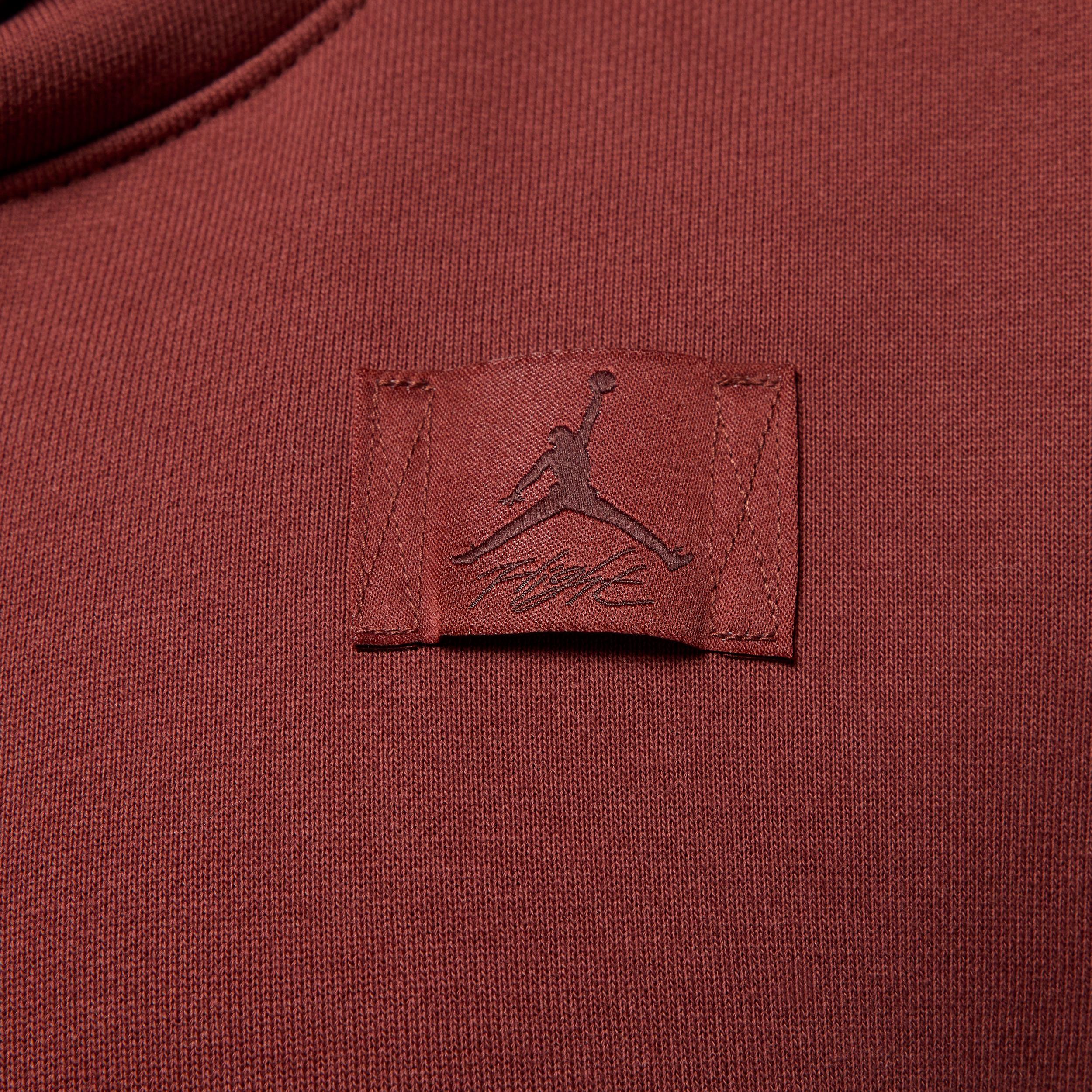 Jordan Flight Fleece Women's Satin-Lined Pullover Hoodie Product Image