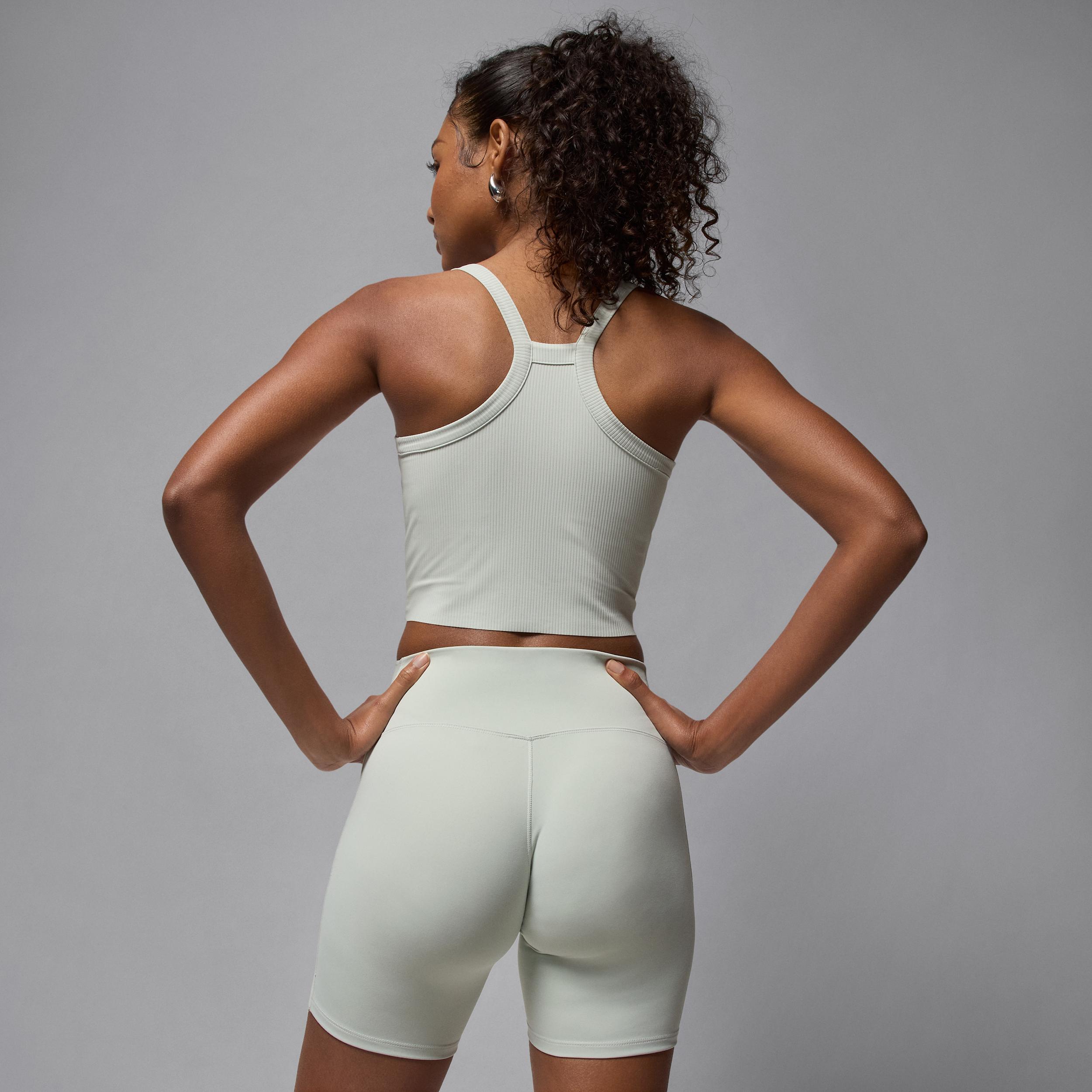 Womens Jordan Sport Dri-FIT Ribbed Tank Top | HQ8898-034 Product Image