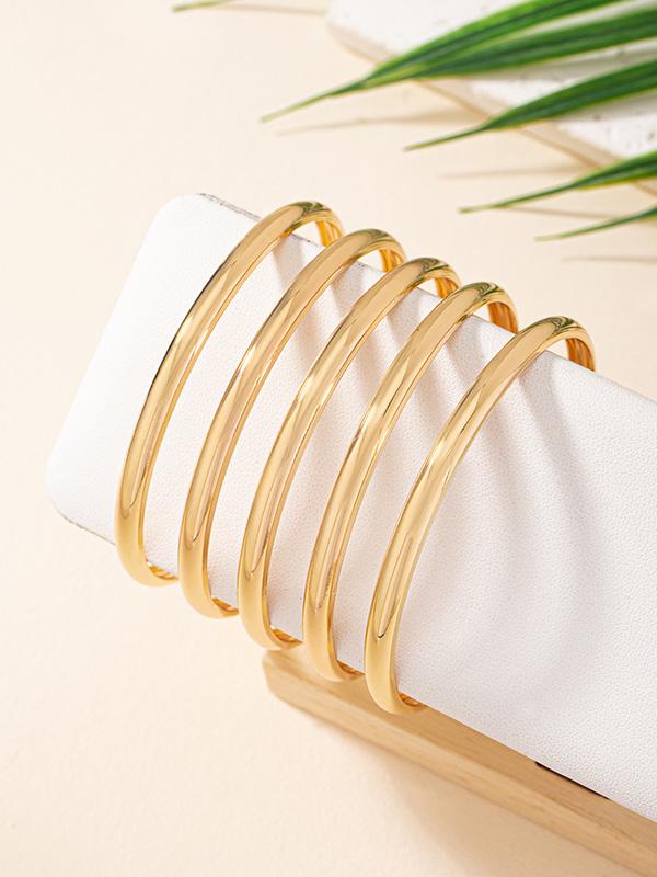 Geometric Layered Bracelet Accessories Product Image