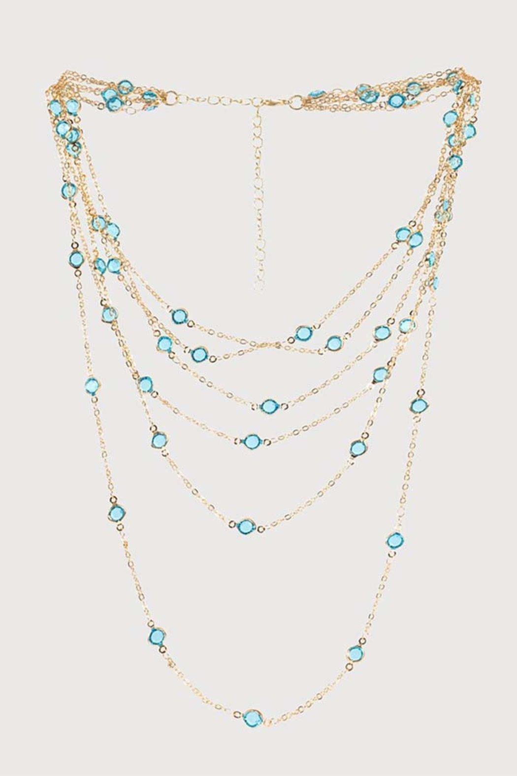 Glass Multi Layer Necklace Product Image