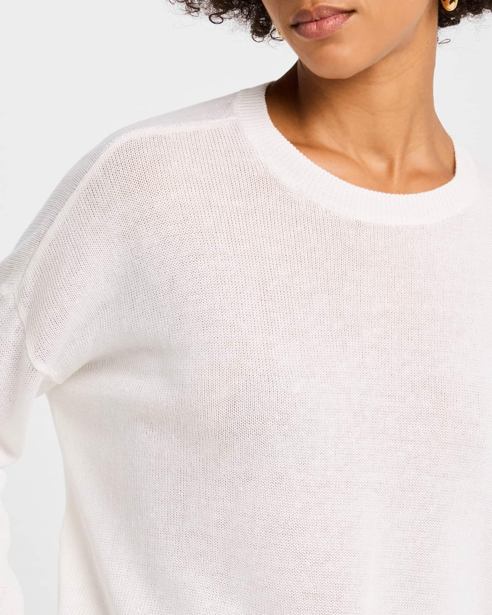 Organic Linen-Cotton Knit Sweater Product Image