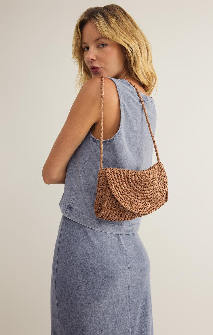 SAND DOLLAR MINI STRAW BAG Product Image