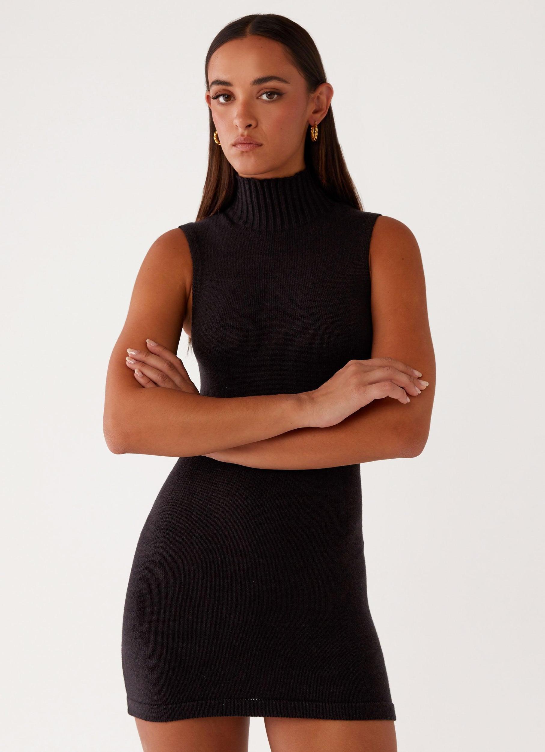 Cece Mini Dress - Black Girls Product Image