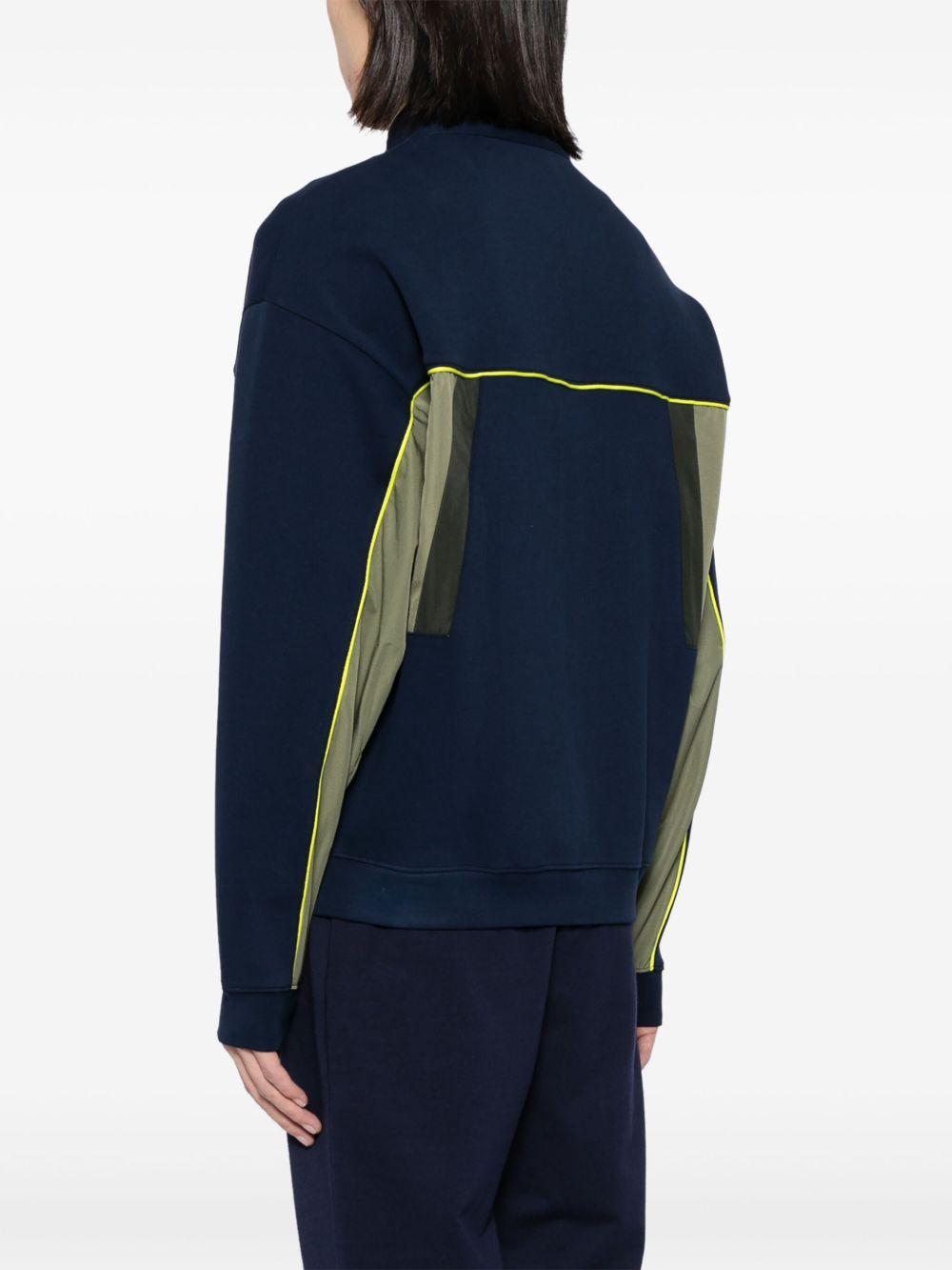 logo-patch piqué jacket Product Image