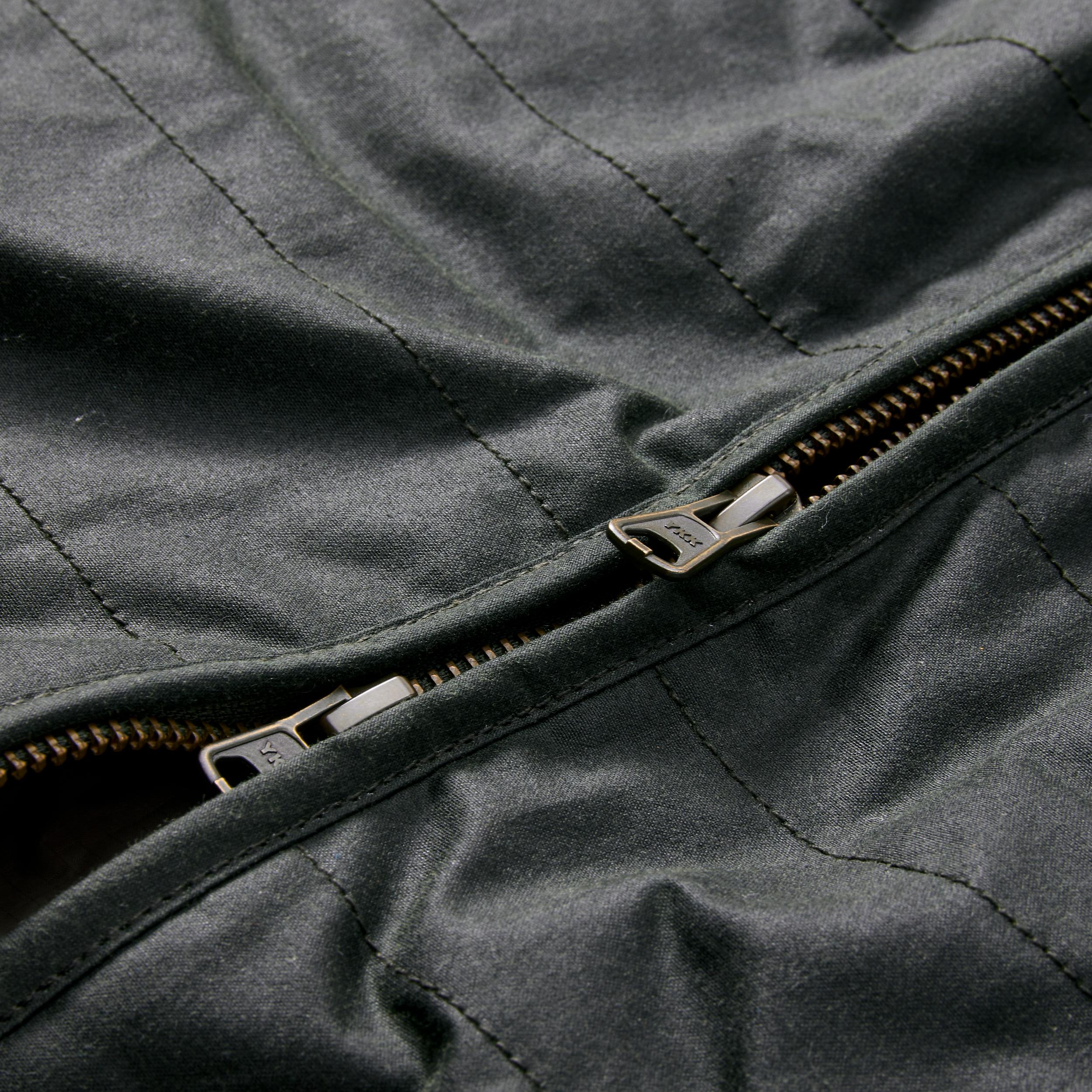 York Quilted Waxed Jacket Product Image