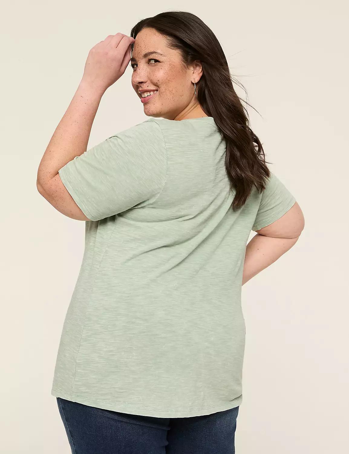 Perfect Sleeve V-Neck Tee Product Image