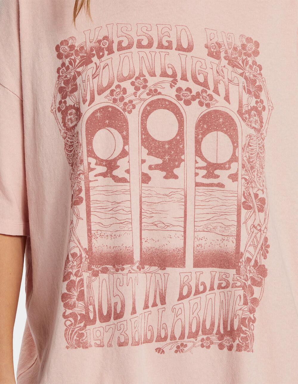 BILLABONG Moon Kiss Womens Oversized Tee - DUSTY PINK Product Image