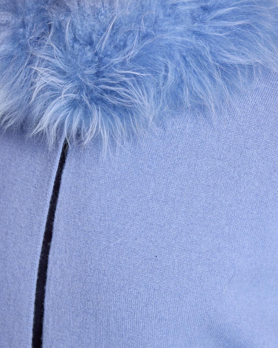 Cashmere Kimono with Cashmere Goat Trim Product Image