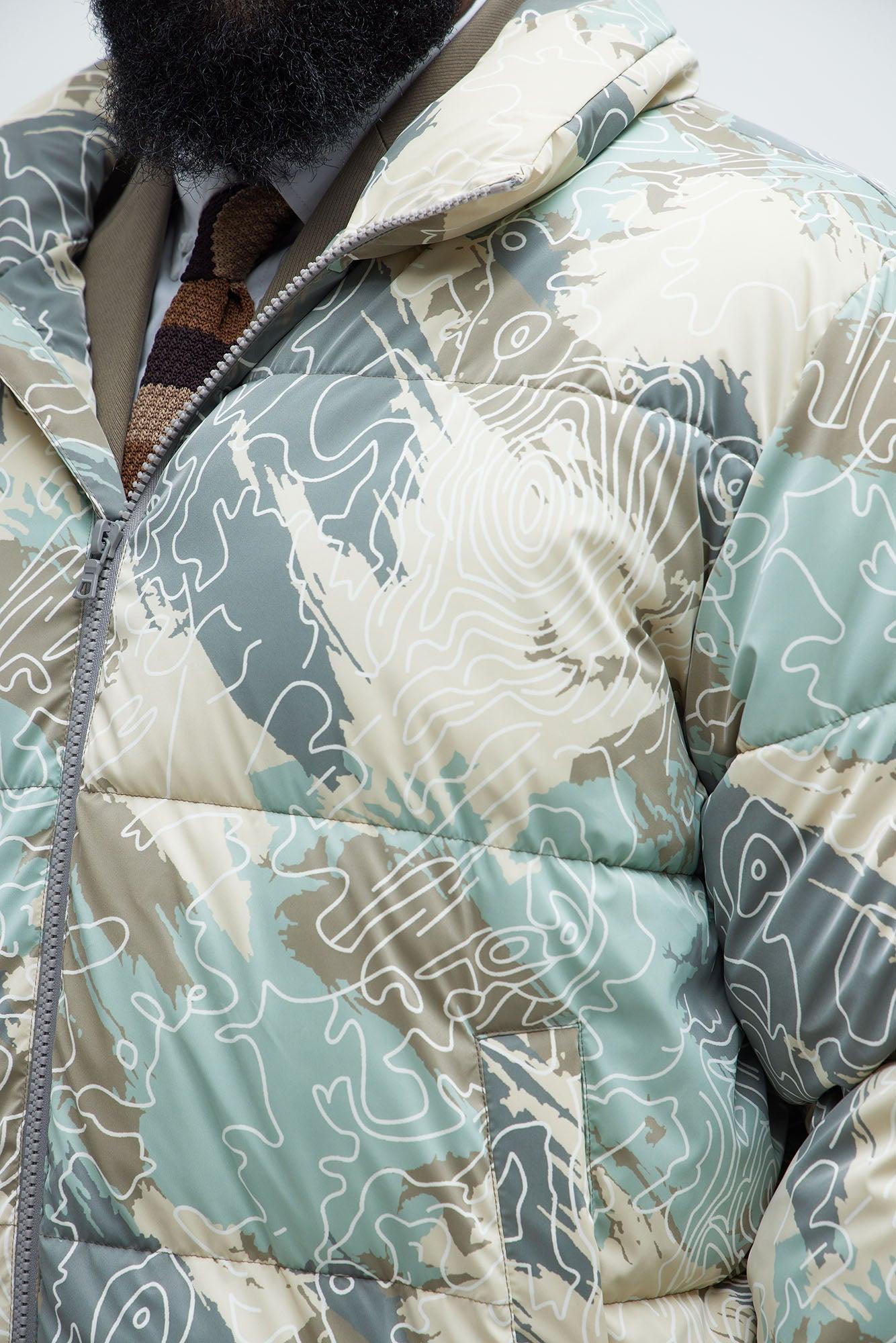 Bateswell Camo Puffer - Camouflage Product Image