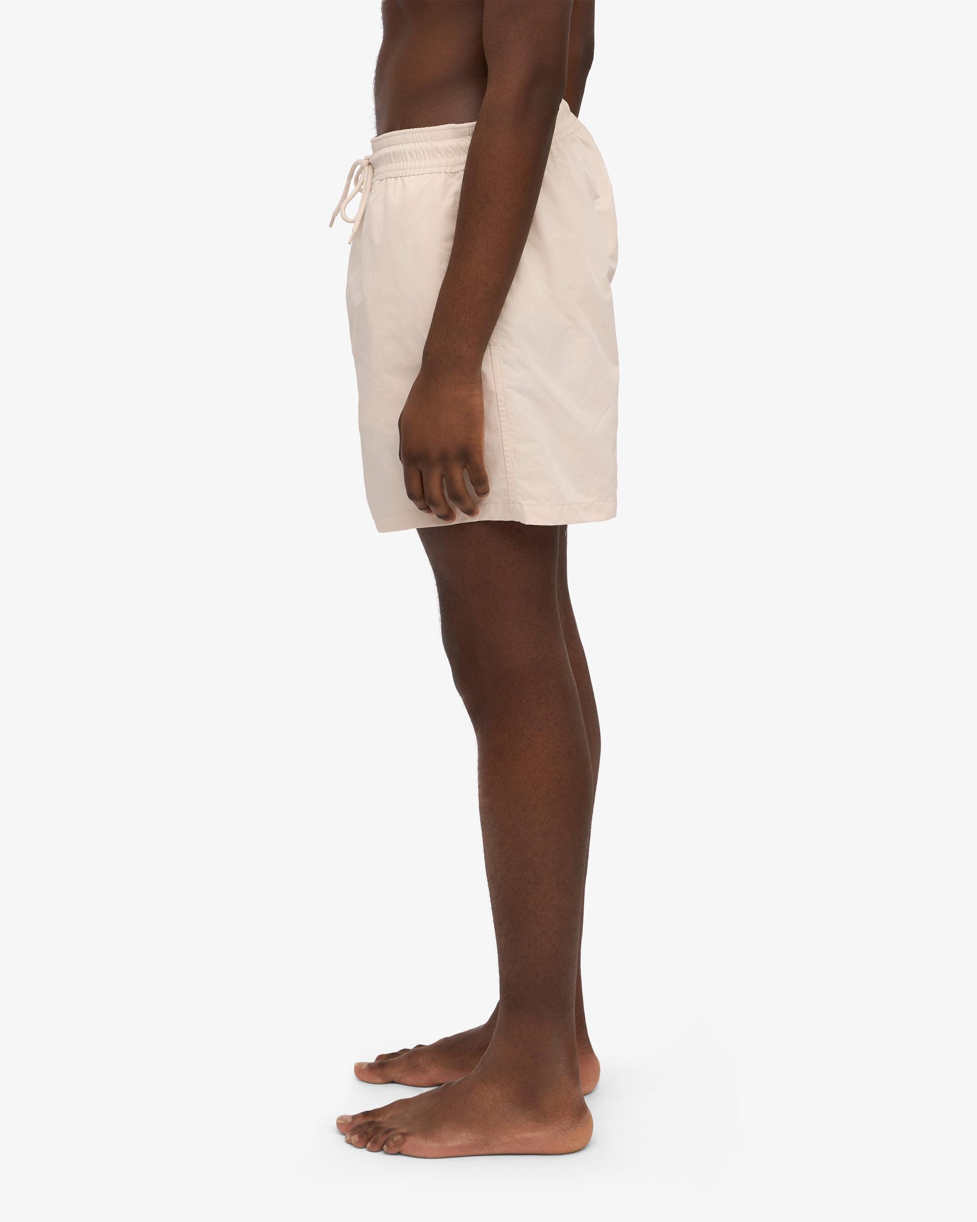 Classic Swim Shorts - Ivory White Product Image
