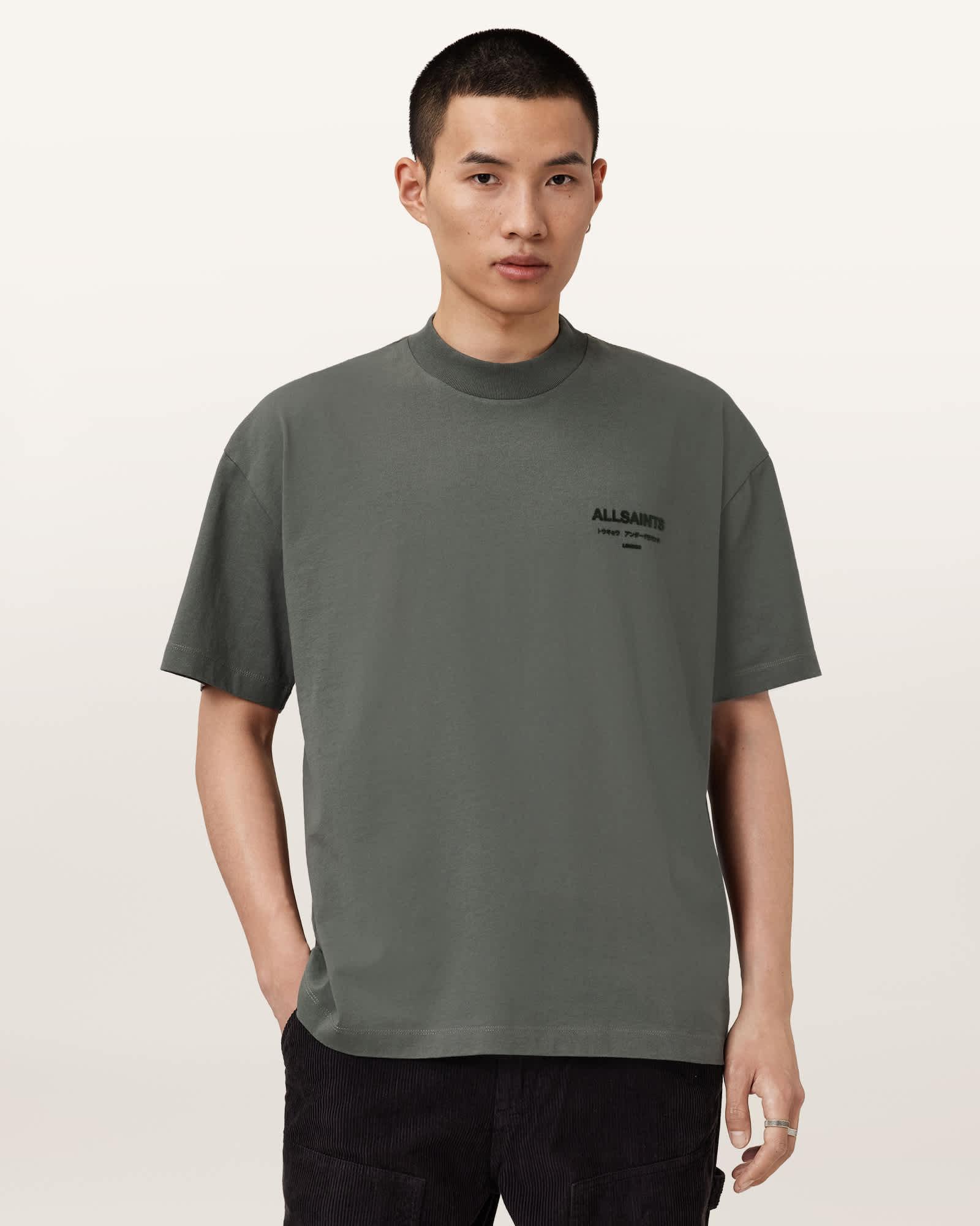 Xander Flocked Logo Oversized T-Shirt Product Image