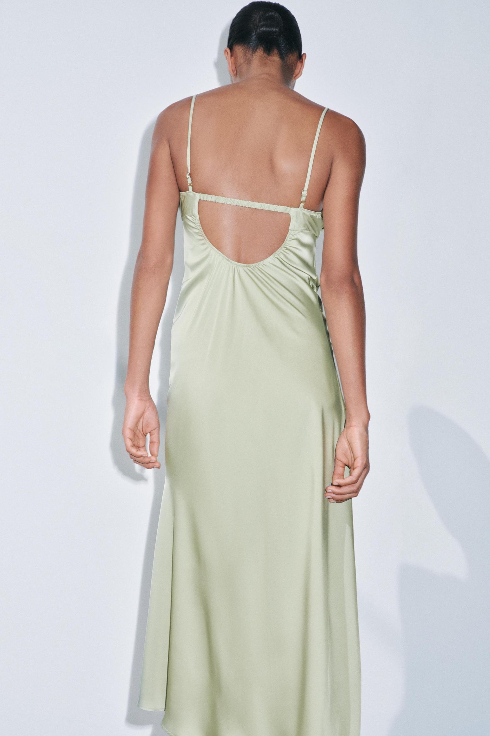 SATIN SLIP DRESS Product Image