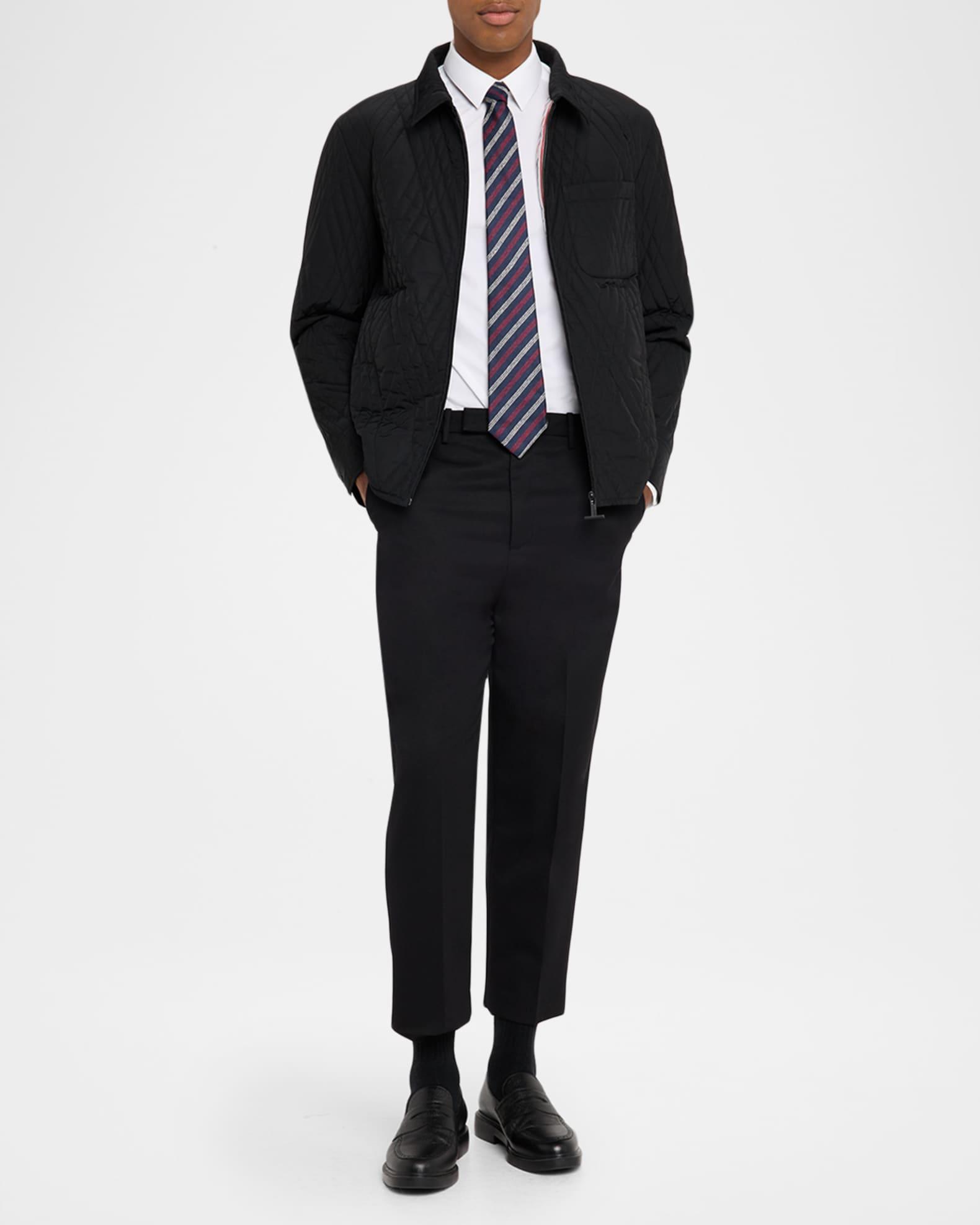 Men's Eco Filled Quilted Twill Overshirt  Product Image