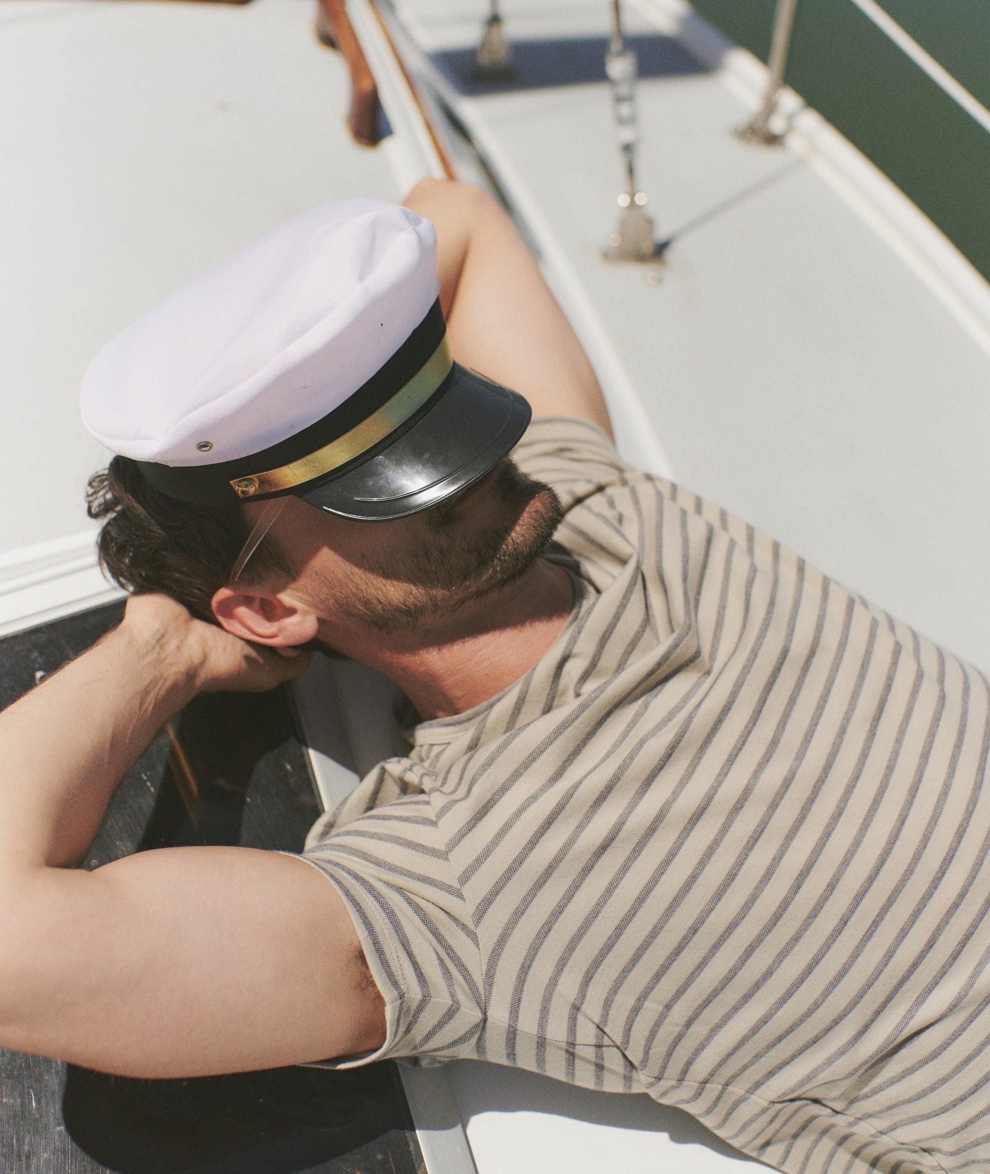 Signature Jacquard Crew Tee Product Image