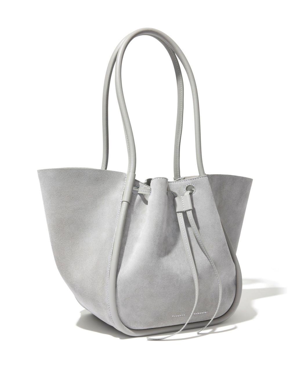 large ruched tote bag  Product Image