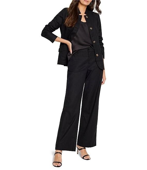 NIC + ZOE Ava Linen Notch Collar Long Sleeve Blazer Product Image