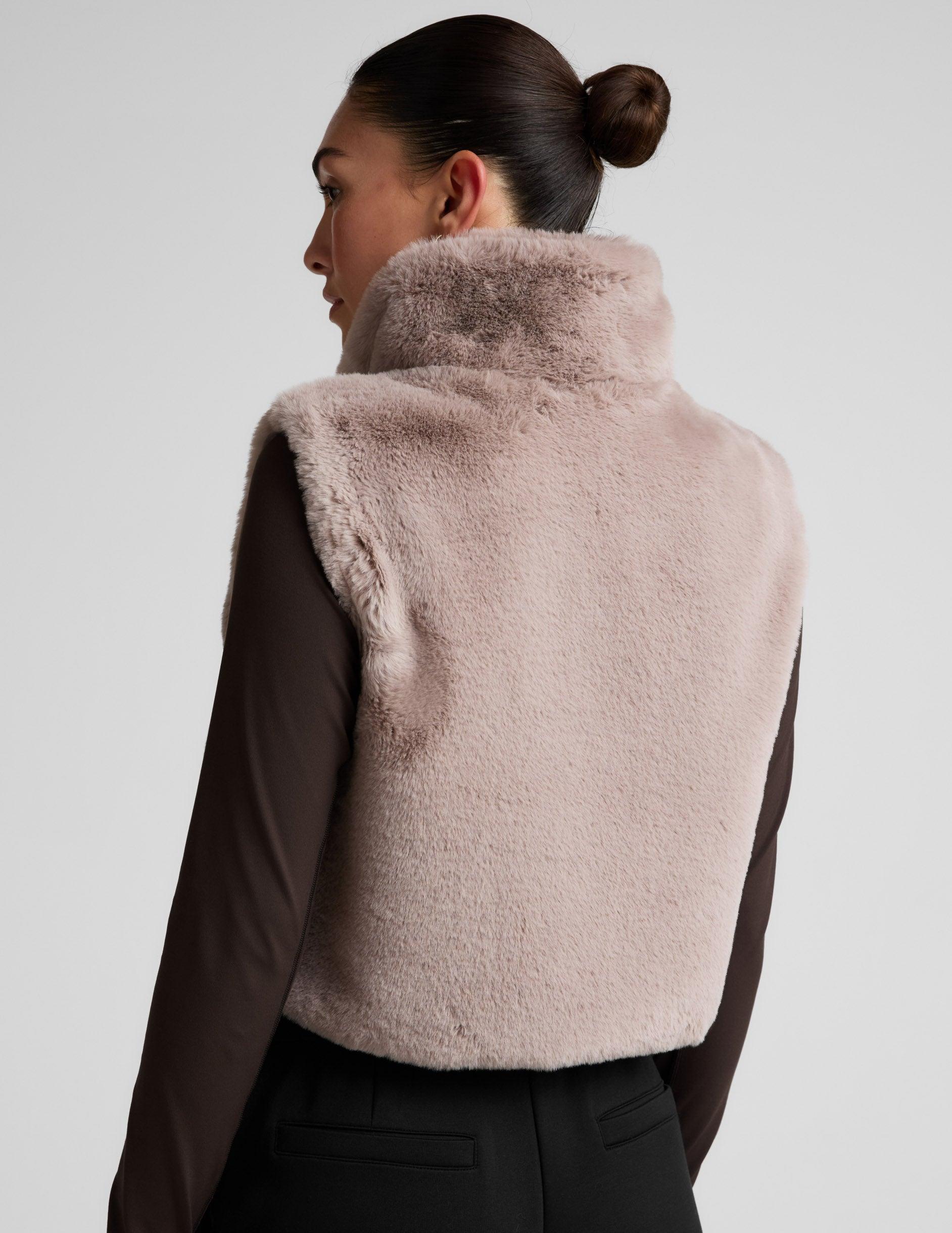 On The List Faux Fur Vest Product Image