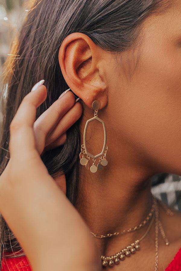 Vino In Hand Earrings Product Image