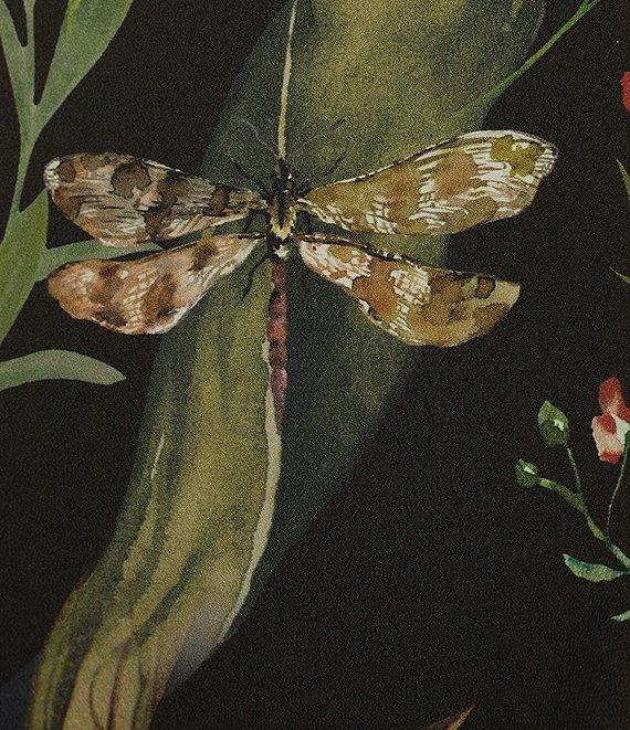 Mestiza New York Althea Crepe Floral Print Midi A-Line Skirt Product Image