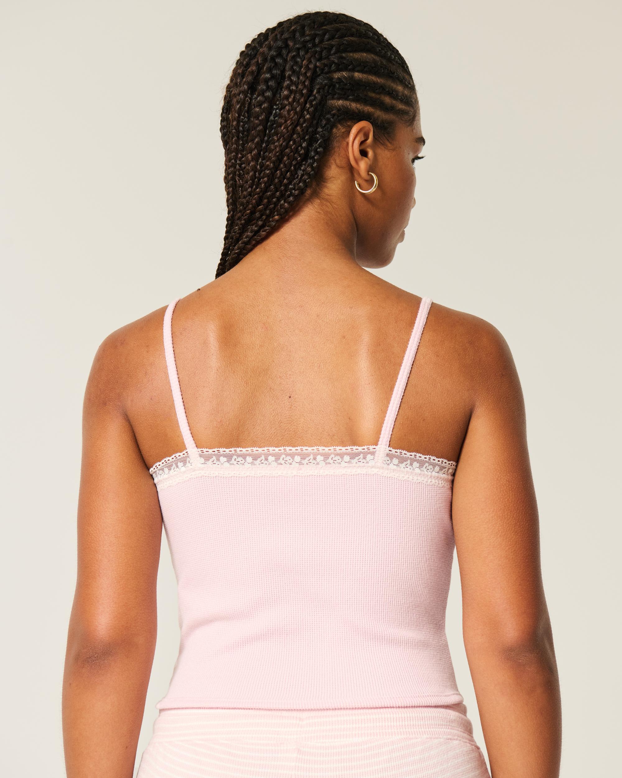 Gilly Hicks Waffle Lace Cami Product Image
