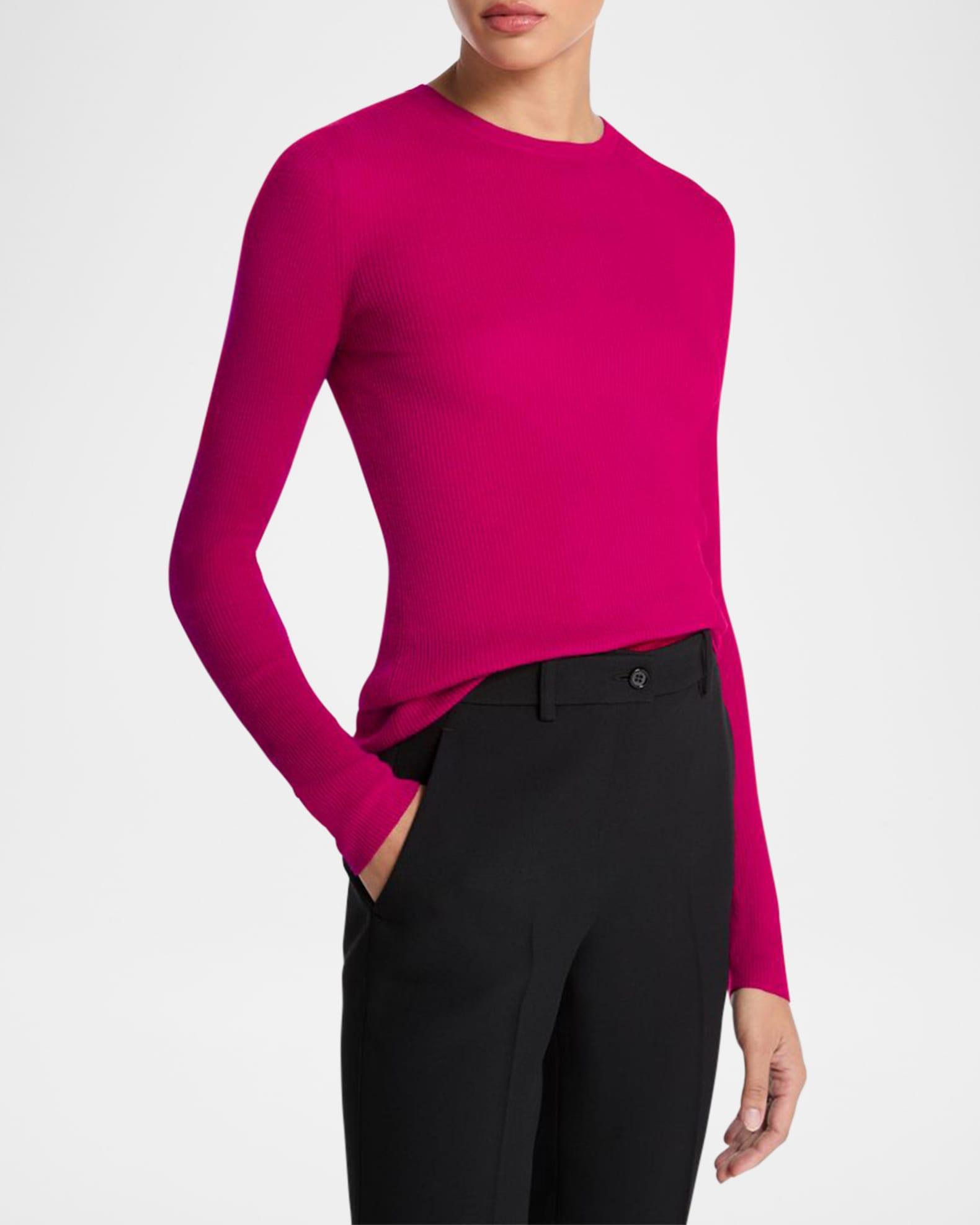 Hutton Ribbed Cashmere Pullover Product Image