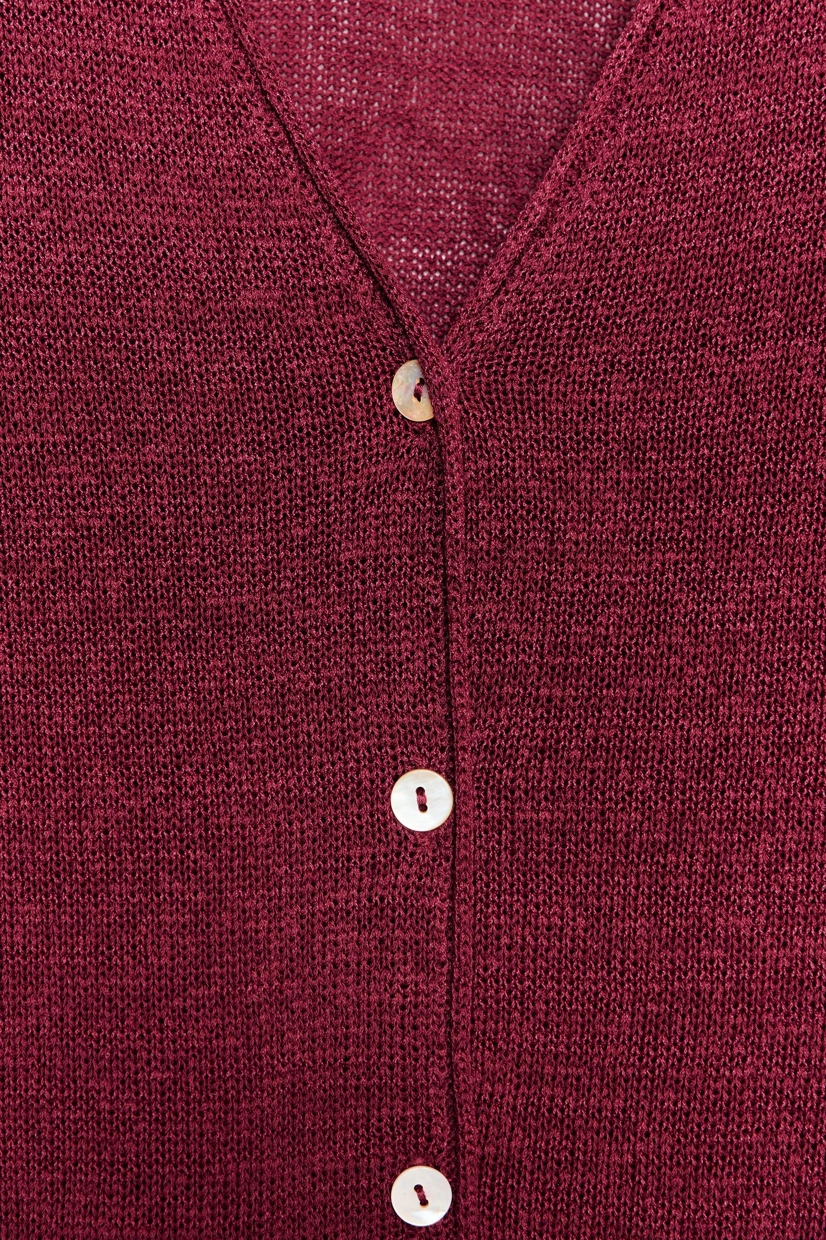 LINEN CARDIGAN Product Image