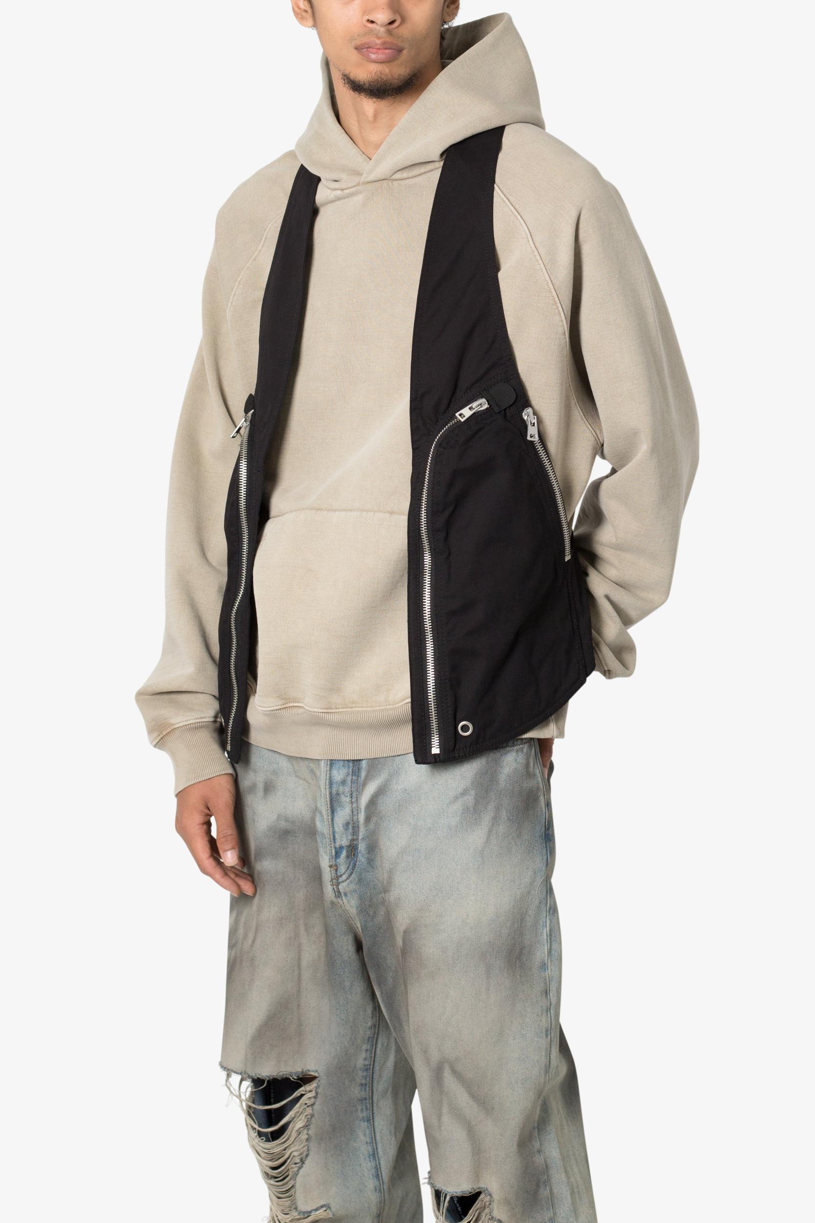 Holster Zipper Vest - Black Product Image