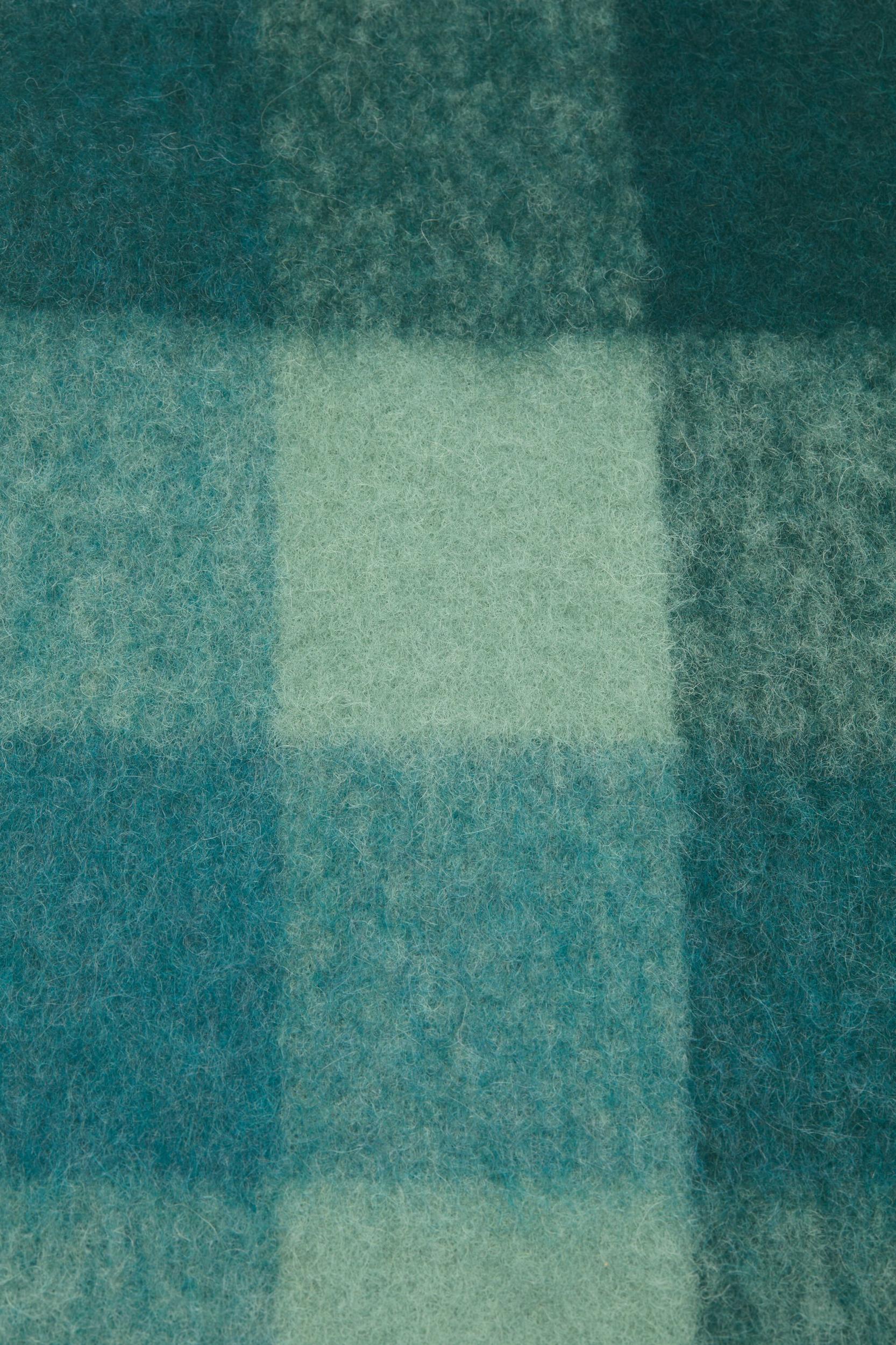 Mohair checked scarf Product Image