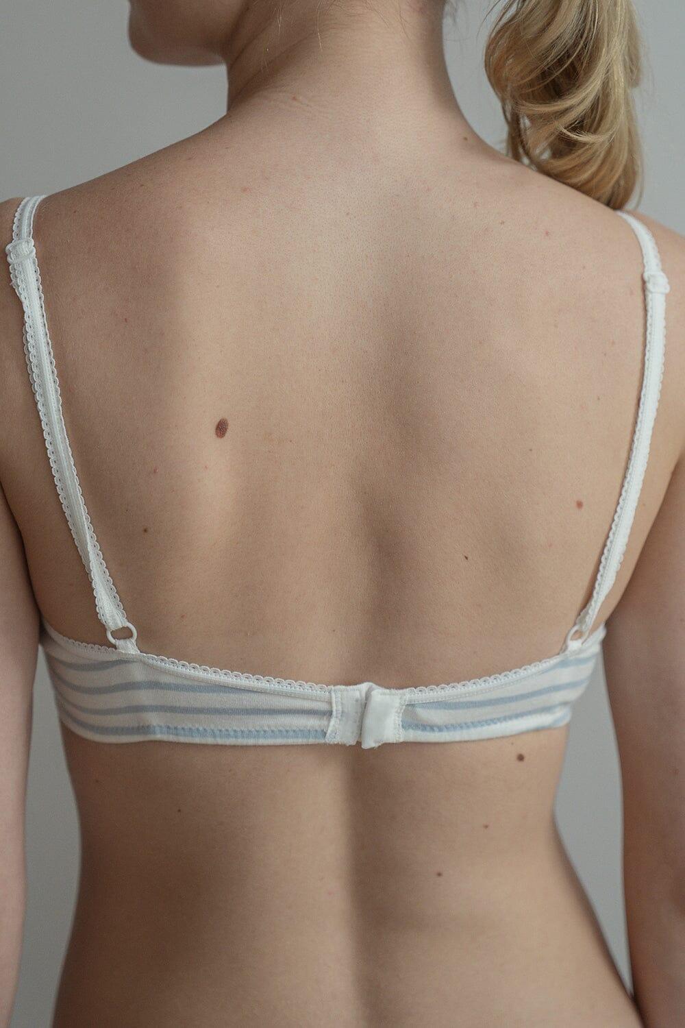 Stripes Lace Bra Product Image