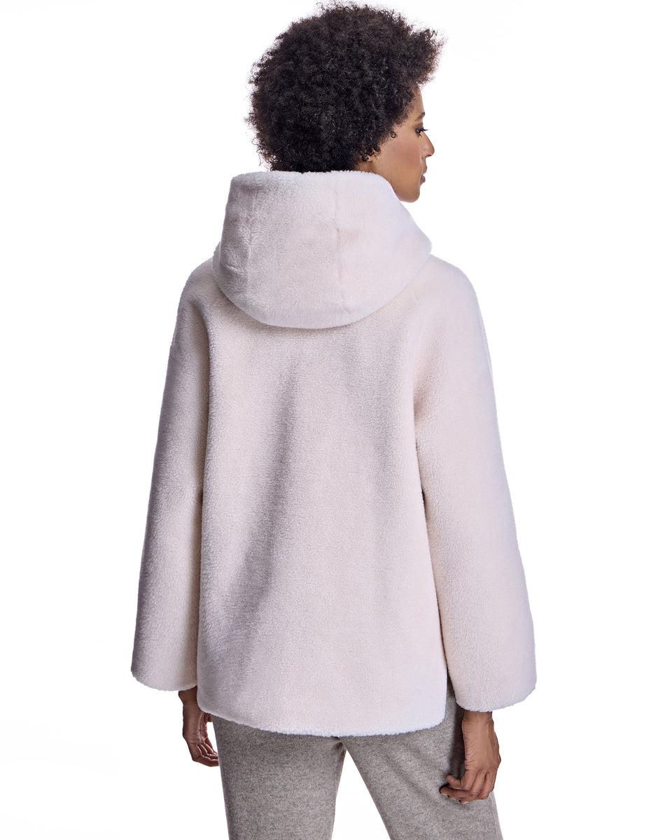 Hooded Lambswool Jacket Product Image