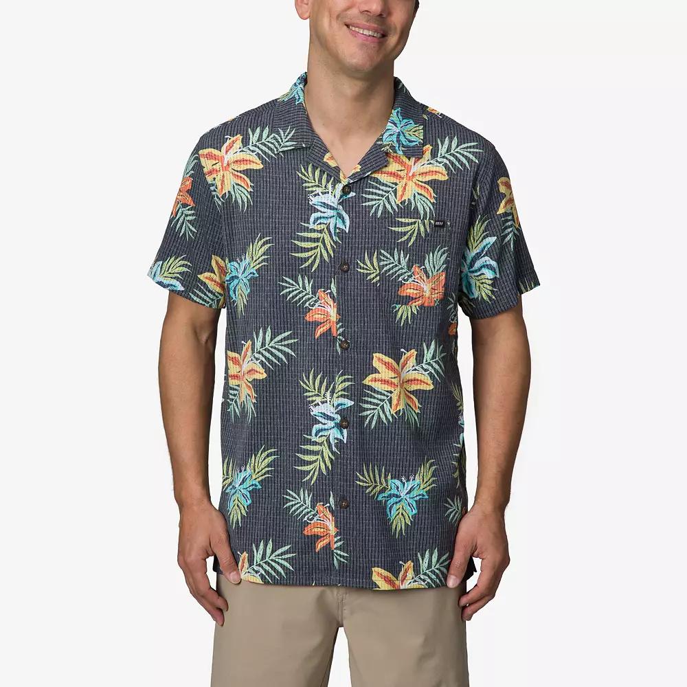 Men's REEF Cooling Short Sleeve Button-Down Shirt,  Product Image