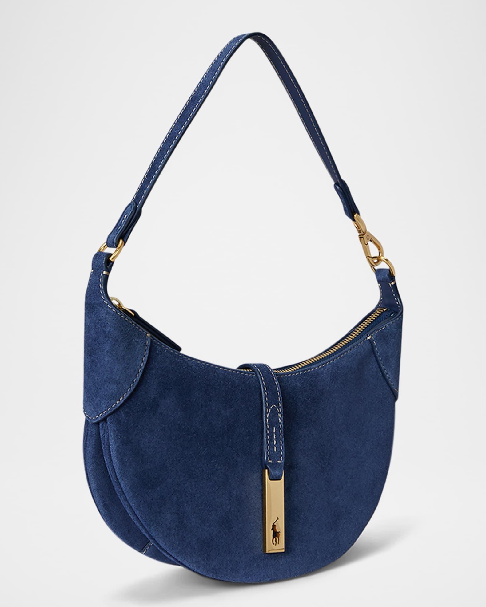 Polo ID Small Suede Shoulder Bag Product Image
