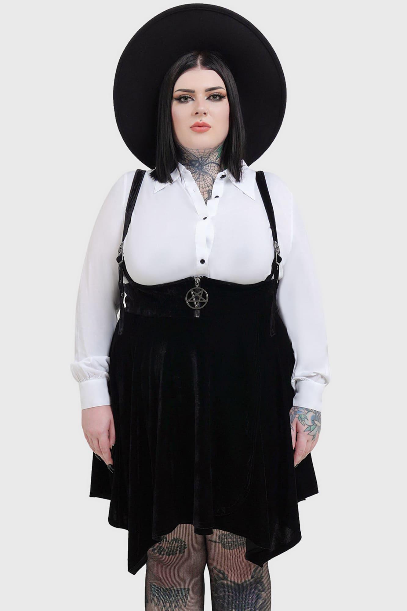 Vampfire Suspender Skirt Female Product Image