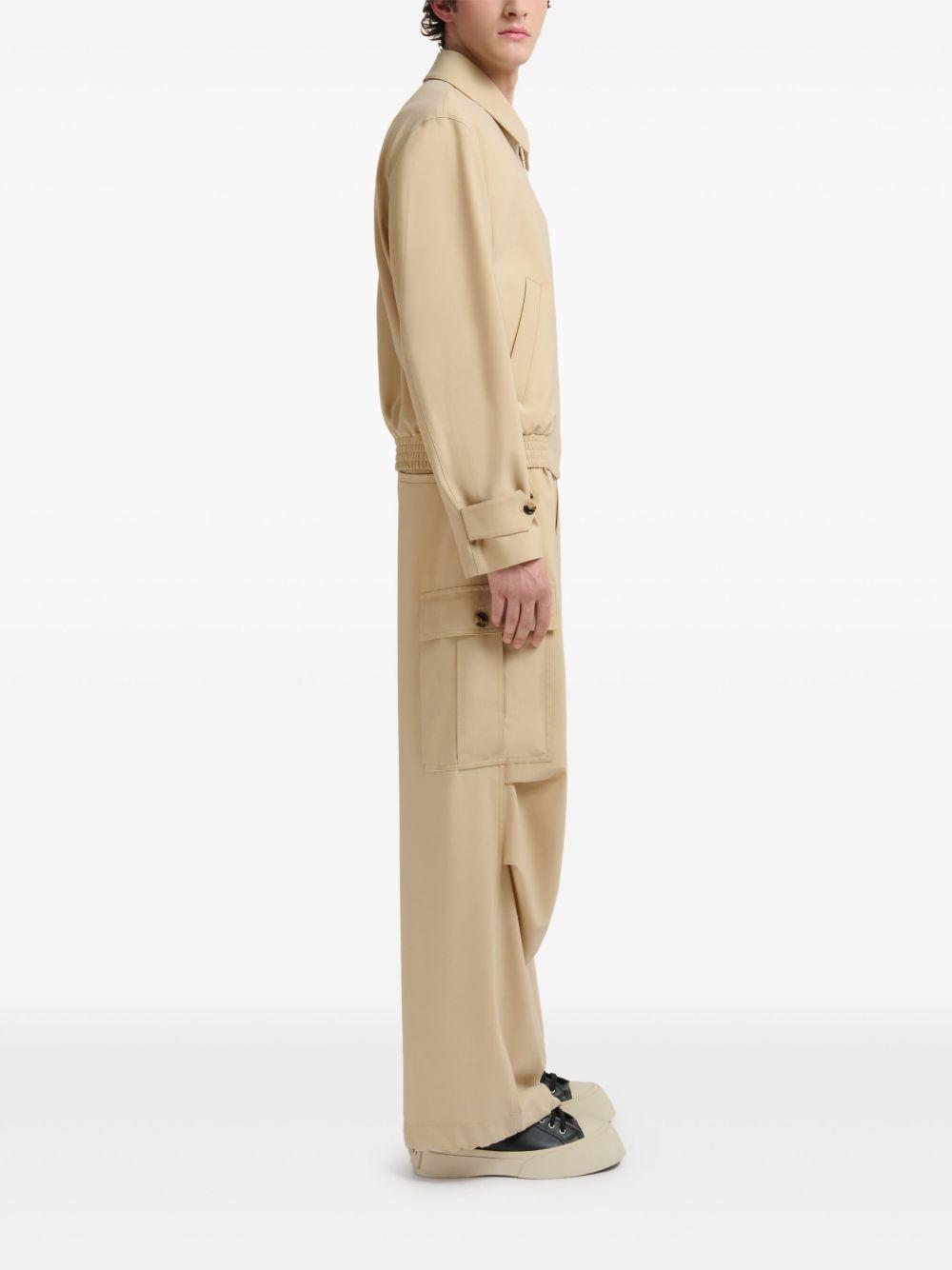 draped cargo trousers Product Image