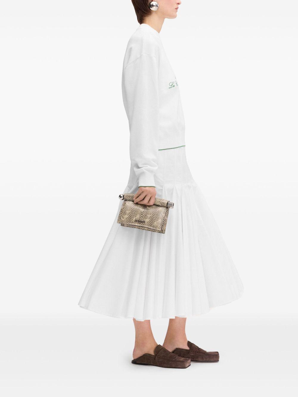 logo-embroidered sweatshirt Product Image