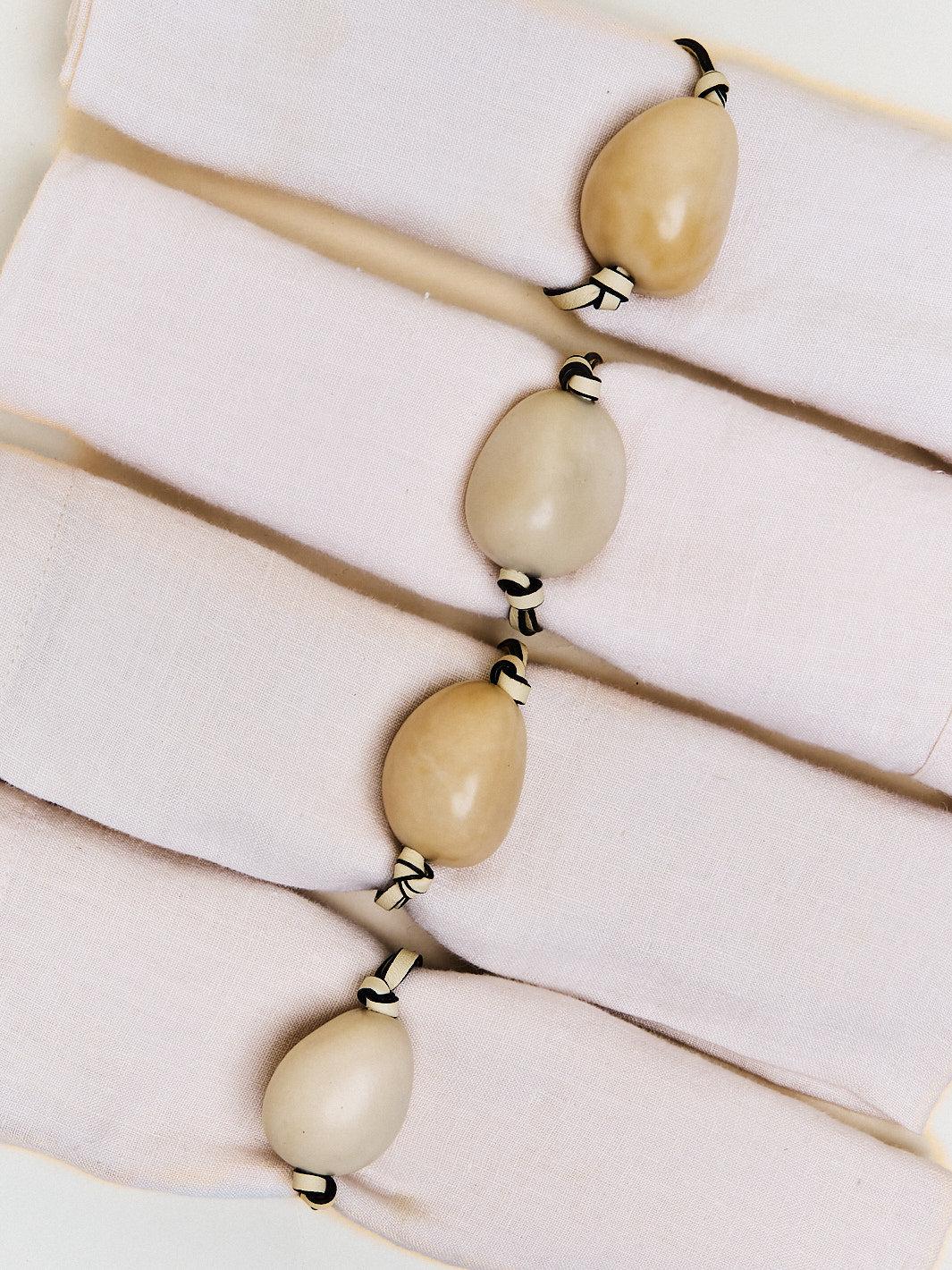 The Tagua Napkin Ring Set Product Image