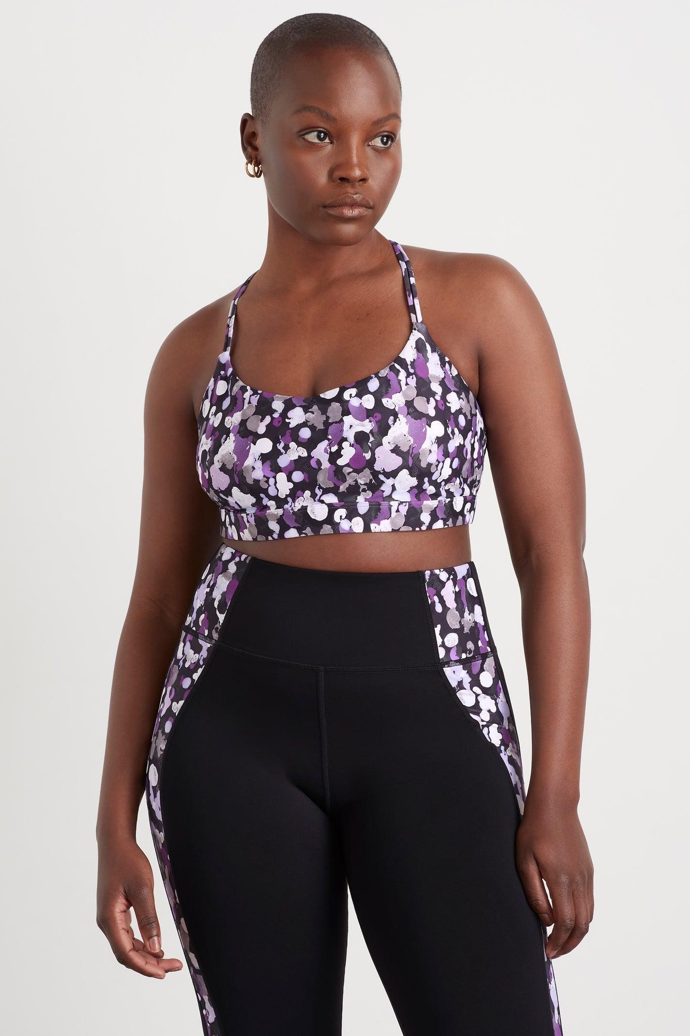 Braided Strappy Sports Bra 334 Product Image