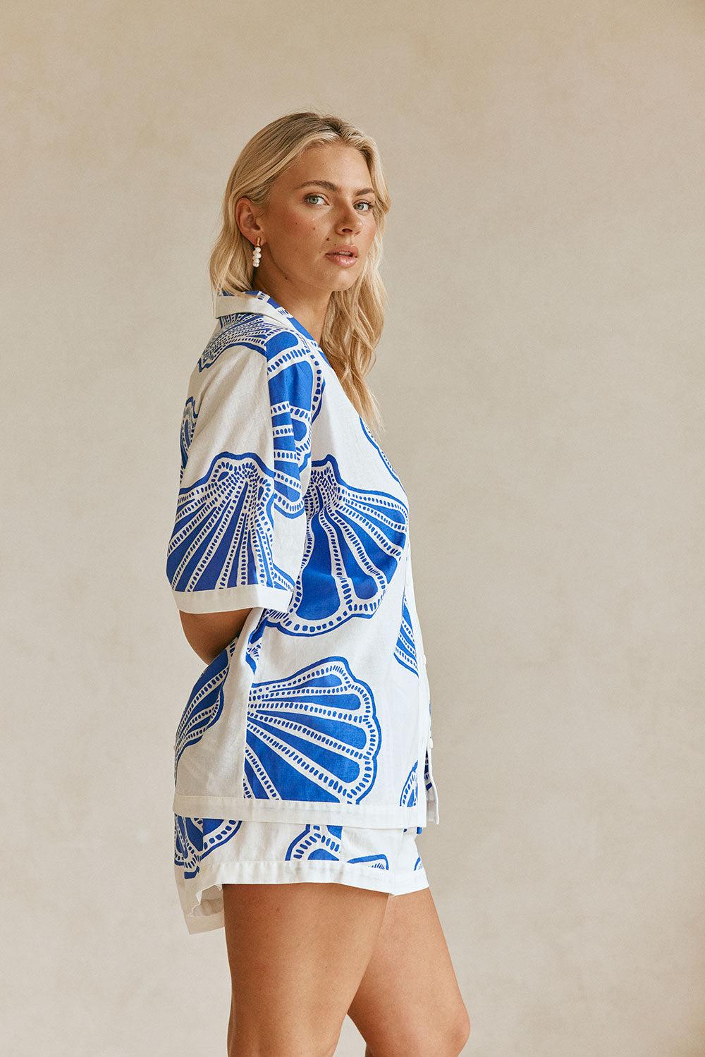 Kara Shorts - Seashell Product Image