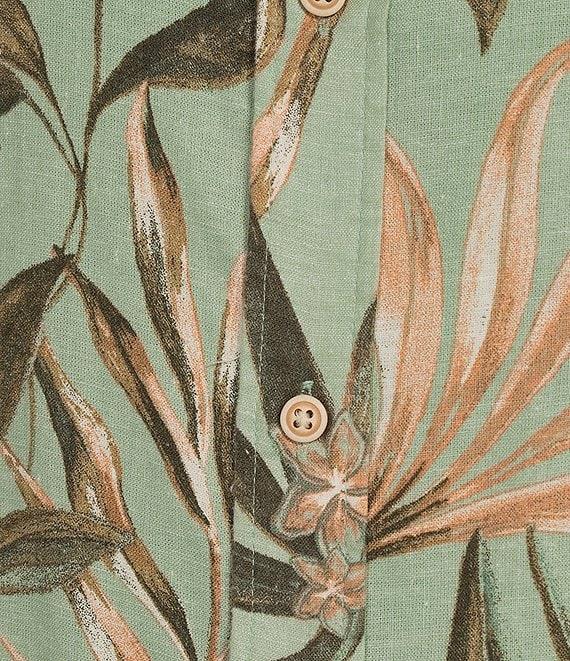 Rowm Outsider's Oasis Short Sleeve Open Palm Print Shirt Product Image