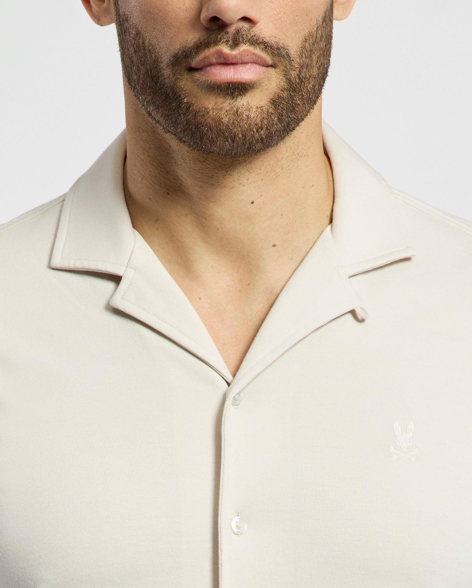 MENS BRYAN CAMP COLLAR SHORT SLEEVE SHIRT - B6Q581F200 Product Image